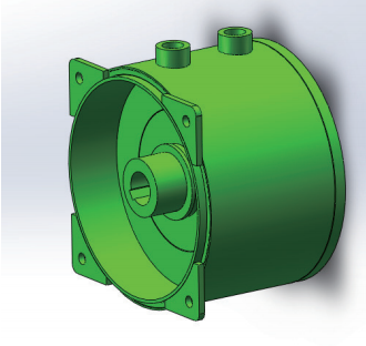 Water-cooled 380V three-phase permanent magnet synchronous motor-22k